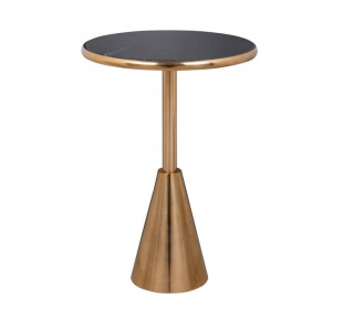 Toaletný stolík - Richmond Colby Conference Table 39 Čierny a zlatý