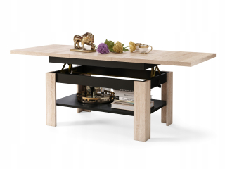 Konferenčný stolík do obývačky - Lavičkový konferenčný stolík Sonoma Wenge Shipping 24 hodín!