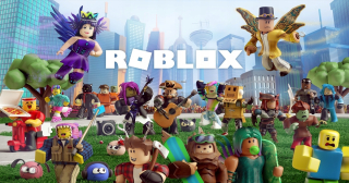 Destké samolepky - Nálepka na stenu Roblox - 70 cm plagátu K438