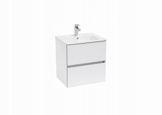 Skrinka do kúpeľne - Nova Pro Koło 36 cm Washbasin + Biela lesklá skrinka