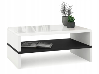Konferenčný stolík do obývačky - RTV Wood Oak Wotan + Anthracite - Cama MeBle