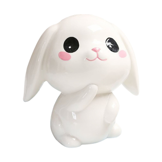 Pokladnička pre deti - Narodeniny králikovej keramiky Piggy Bank