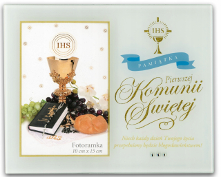 Fotorámik pre detičky - Foto Frame Gift pre prvé sväté prijímanie
