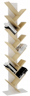 Knižnica, regál - Drzewko shelf2 kniha polica Color Sonomamix