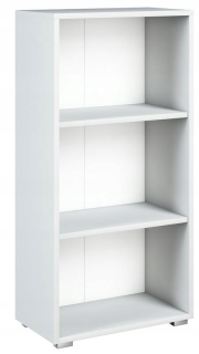 Knižnica, regál - Office stojan EX3 120 Biela pre knihy segregátory