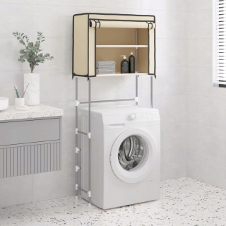 Regál, komoda do kúpeľne - Kúpeľňový stojan Vidaxl Cream 343137 29,5 x 71 x