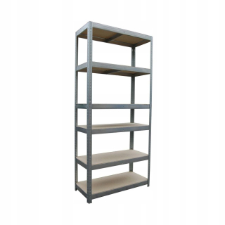 Regál policový - Skladovací stojan 6-Półek 225x90x40cm pre SK Basement