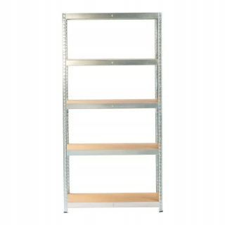 Regál policový - Goodhome Warehouse Poličky 180x90x40 cm 175 kg galvanizované