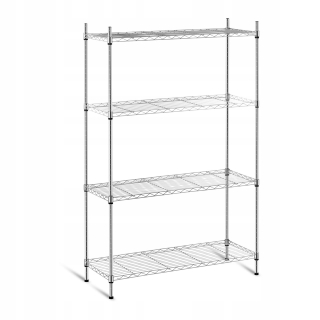 Regál policový - Openwork Wire Warehouse Warehouse Chrome 13xg