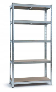 Regál policový - Metal23 180x90x40 5 políc x175 kg