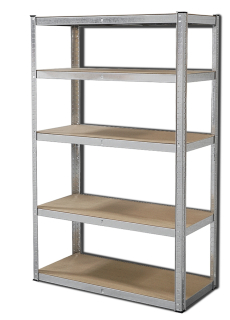 Regál policový - Kovová polica Pika Oak 3 Police 90x70x50