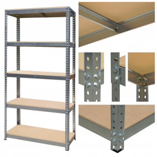 Twist Metal Storage Rack 175x90x40 5pół
