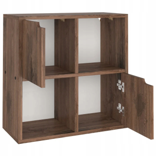 Knižnica, regál - Závesná polica EX3 Small Sonoma Oak 3 PCS.