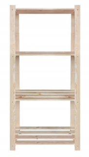 Regál, polica do pracovne - Kniha Book Toy Wooden topánky 170x75x29