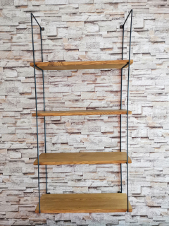 Polica do detskej izby - - Skandi Design - Moderný stojan na podkrovie