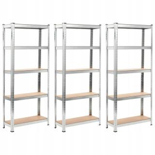 Regál policový - Warehouse Racks 3 ks.