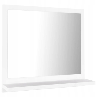 Kúpelňové zrkadlo - Zrkadlo bieleho kúpeľne 40 cm pre kúpeľňu