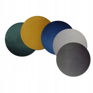 Stolík, taburetka - Okrúhle velor sedadlo 40 cm