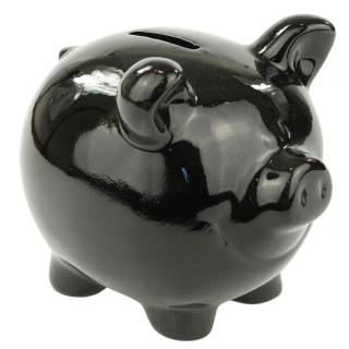Pokladnička pre deti - Piggy Bank Ceramic Mump otvára darček