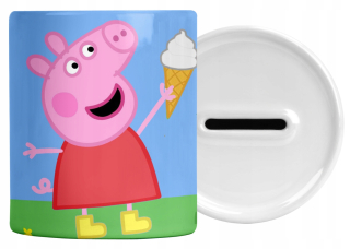 Pokladnička pre deti - Peppa Piggy Bank s menom