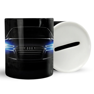 Pokladnička pre deti - Audi Gift Piggy Bank + text zadarmo
