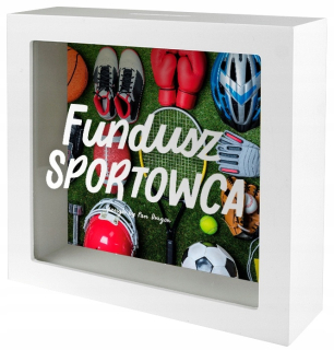 Pokladnička pre deti - Futbalový športovec Fond na narodeniny