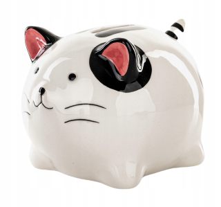 Pokladnička pre deti - Piggy Bank Kitty Cat otvorila figurínový darček