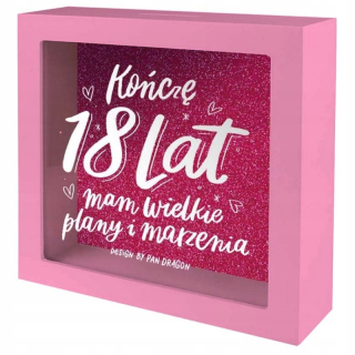 Pokladnička pre deti - Piggy Bank pre osemnásť 18 skvelých snov plánov