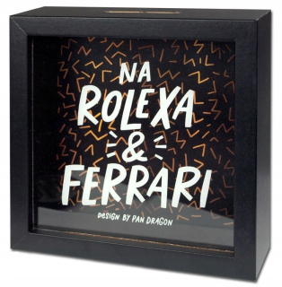 Pokladnička pre deti - Zákaz darčekov Rolex a Ferrari na narodeniny