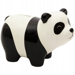Pokladnička pre deti - Keramická panda prasiatka