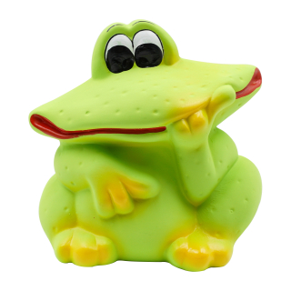 Pokladnička pre deti - Funny Piggy Bank Frog Ceramics Poľsko 18 cm