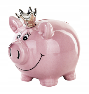 Pokladnička pre deti - Piggy Bank Pigeon otvára figurín darček