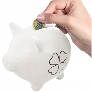 Pokladnička pre deti - Piggy Bank Piggy Bank pre PLN 5 nie je otvorená