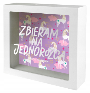 Pokladnička pre deti - Piggy Bank zbiera jednorožec pre jednorožec
