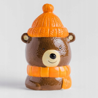 Pokladnička pre deti - Pigzzly Piggy Bank Bear Deti medveď keramika