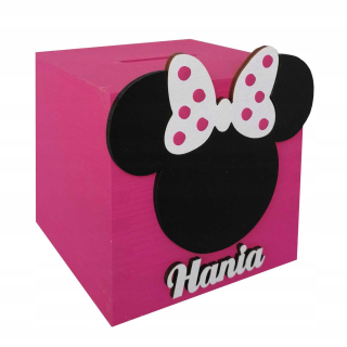 Pokladnička pre deti - Piggy Bank Gift pre dievčenskú myš Minnie