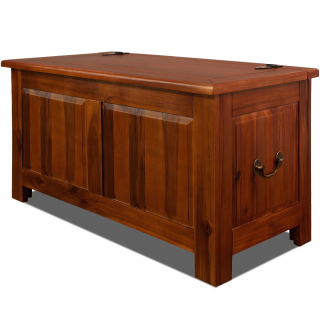 Komoda do študenskej izby - Pouf Pouf Pine Trunk Veľké 50 40 úložných priestorov