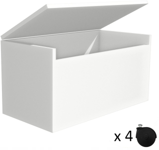 Úložný box pre deti - Biela šírka 40 cm