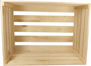 Prepravka, box - Knižnica s jedným nábytkom 50x40x30 ovocie skrinky