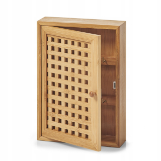 Skrinka na kľúče do predsiene - Bambus keybox Zeller 19 x 6 cm