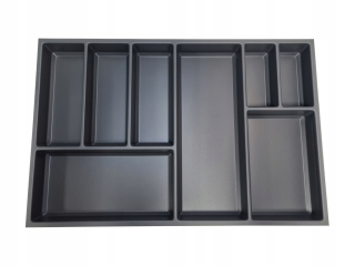 Podložka, organizér do zásuvky - 4 x Tablet Tabuľka H 710 mm nastaviteľný satén