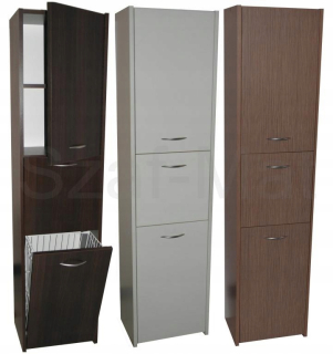 Skrinka do kúpeľne - Post kabinet s loftovými retro retro zásuvkami