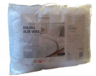 Prikrývka na spanie - Slukee aloe vere upozornenie 160cmx200cm