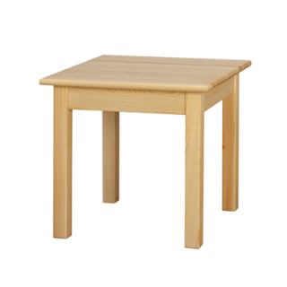 Kuchynský stôl - Masívne 60x60 Drevené stolové borovicové kuchynské bar