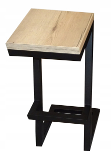 Stolík, taburetka - Solid Hoker Bar stoličky kovové podkrovie 65 cm