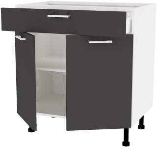 Kuchynská skrinka - Kuchynská skrinka stojaca 3s 70 cm nábytok na veľkosť