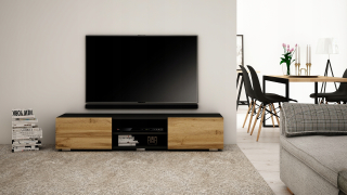 Skrinka pod TV - Stály RTV skrinka 160 Wotan Oak, rôzne farby!
