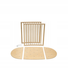 Drevená detská posteľ - Predĺženie Stokke na prírodnú detskú postieľku Sleepi V3