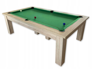 Konferenčný stolík do obývačky - Tabuľka biliard elegantný 6 tenis+kameň+doska+príslušenstvo