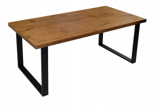 Kuchynský stôl - Podkrovná jedáleň Oak Lancelot 135x65x75.6 Cozi